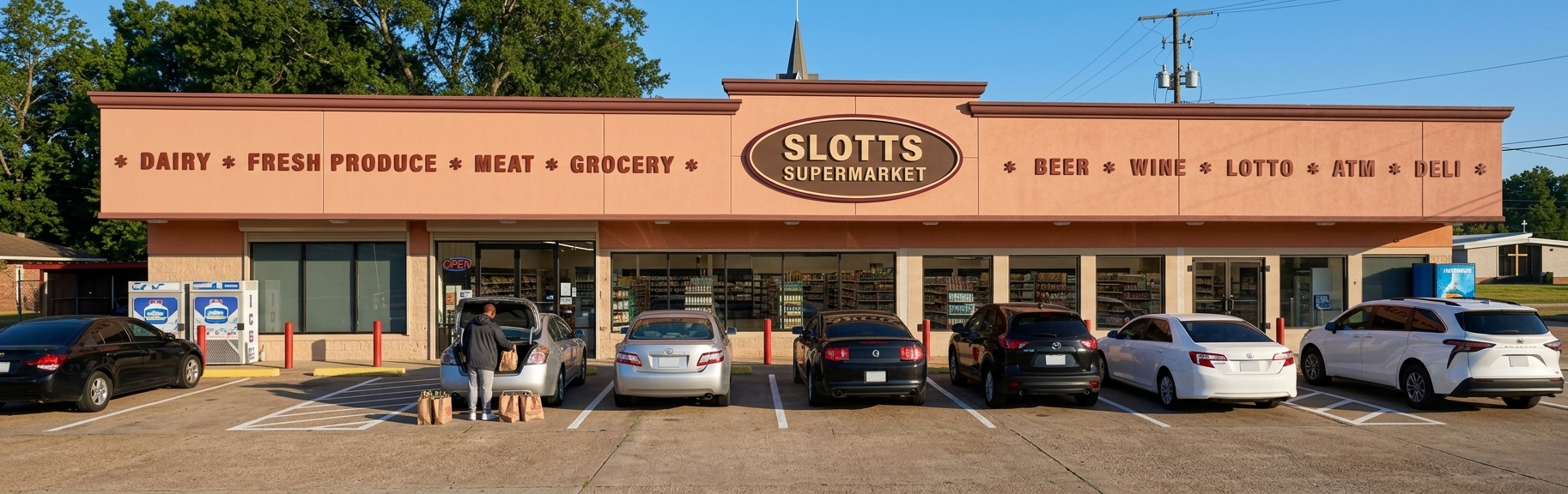 Slots Super Market storefront